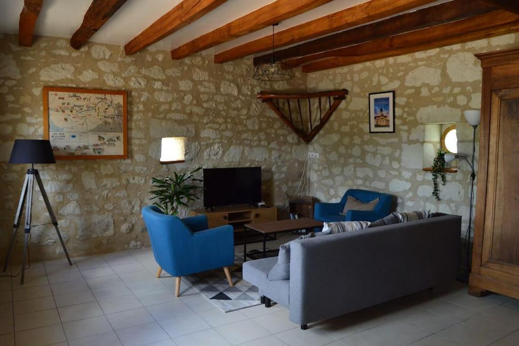La Grange De L'Olive Vila Chinon Exterior foto